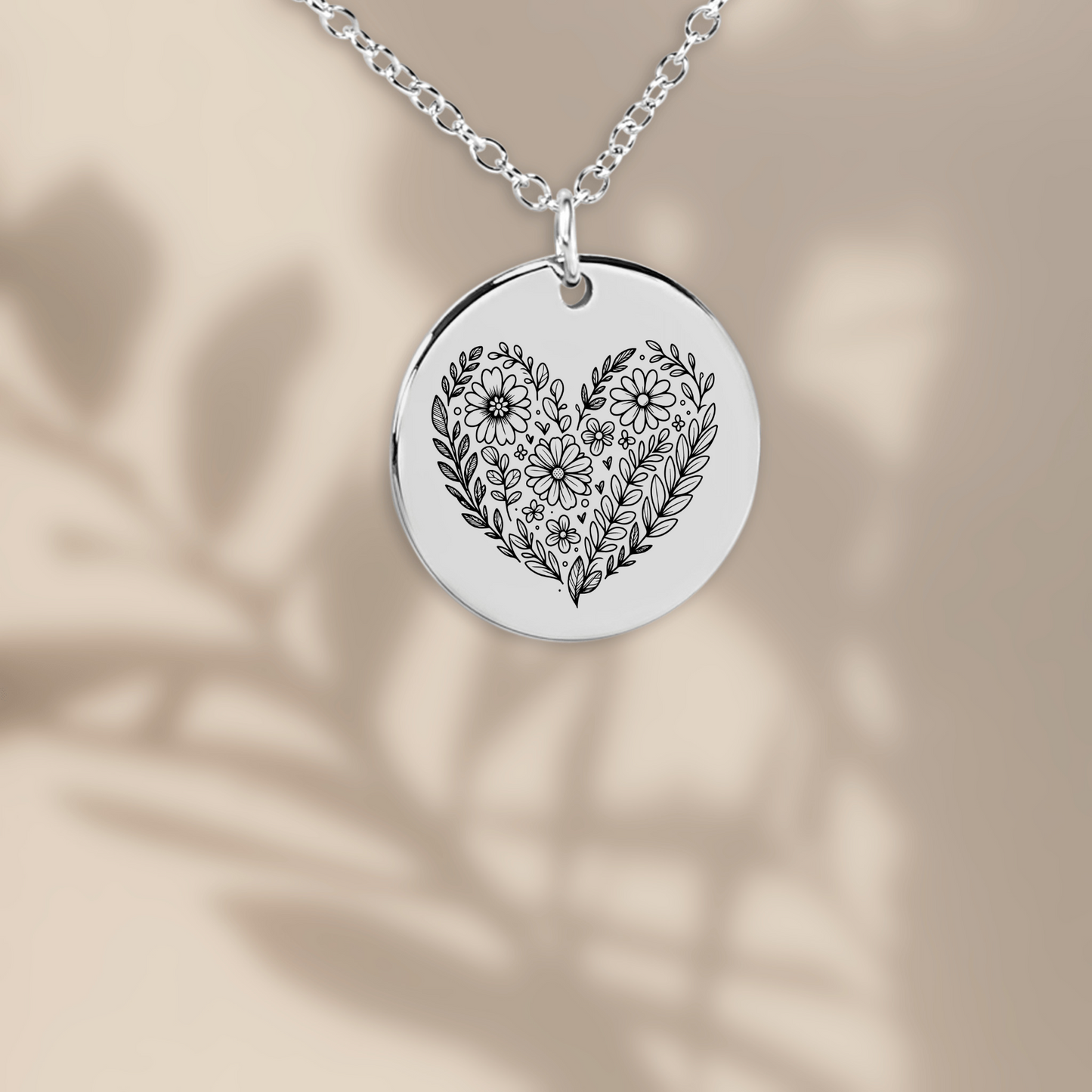 Spijt - Kan niet zonder jou - Gegraveerde Ketting Hartje