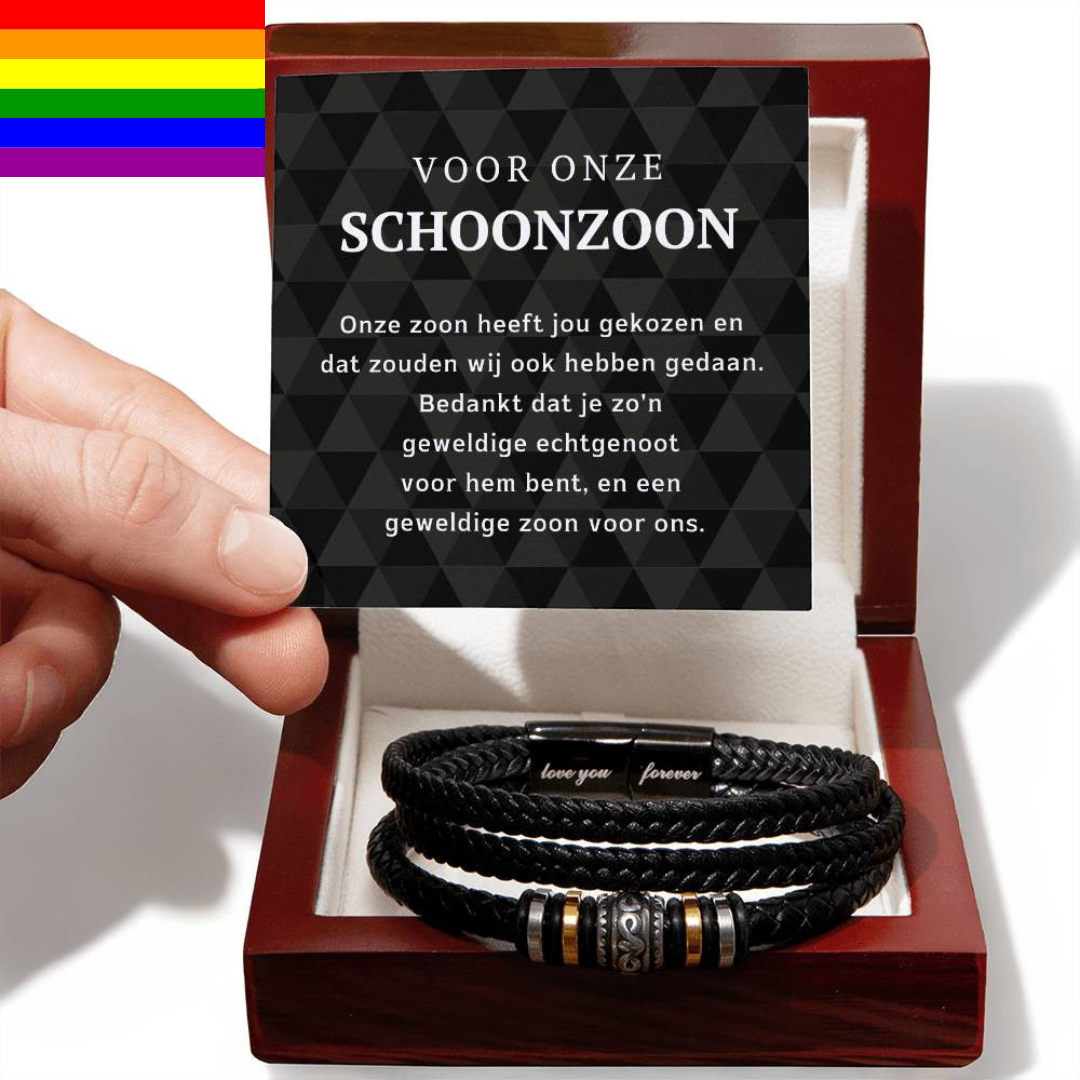 Schoonzoon - Onze keuze - Armband (man/man editie)