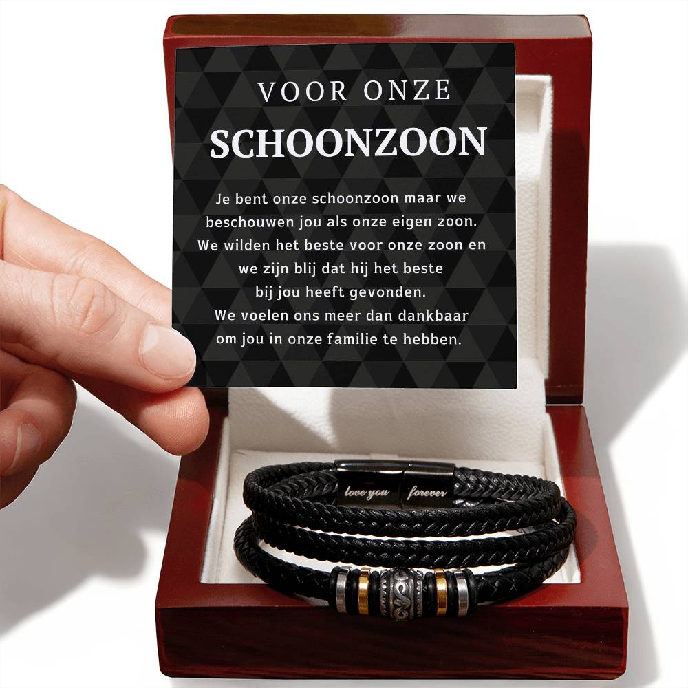 Schoonzoon - Het beste - Armband (man/man editie)