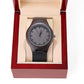 Tijd ons kostbaarste geschenk - Gegraveerd Houten Horloge