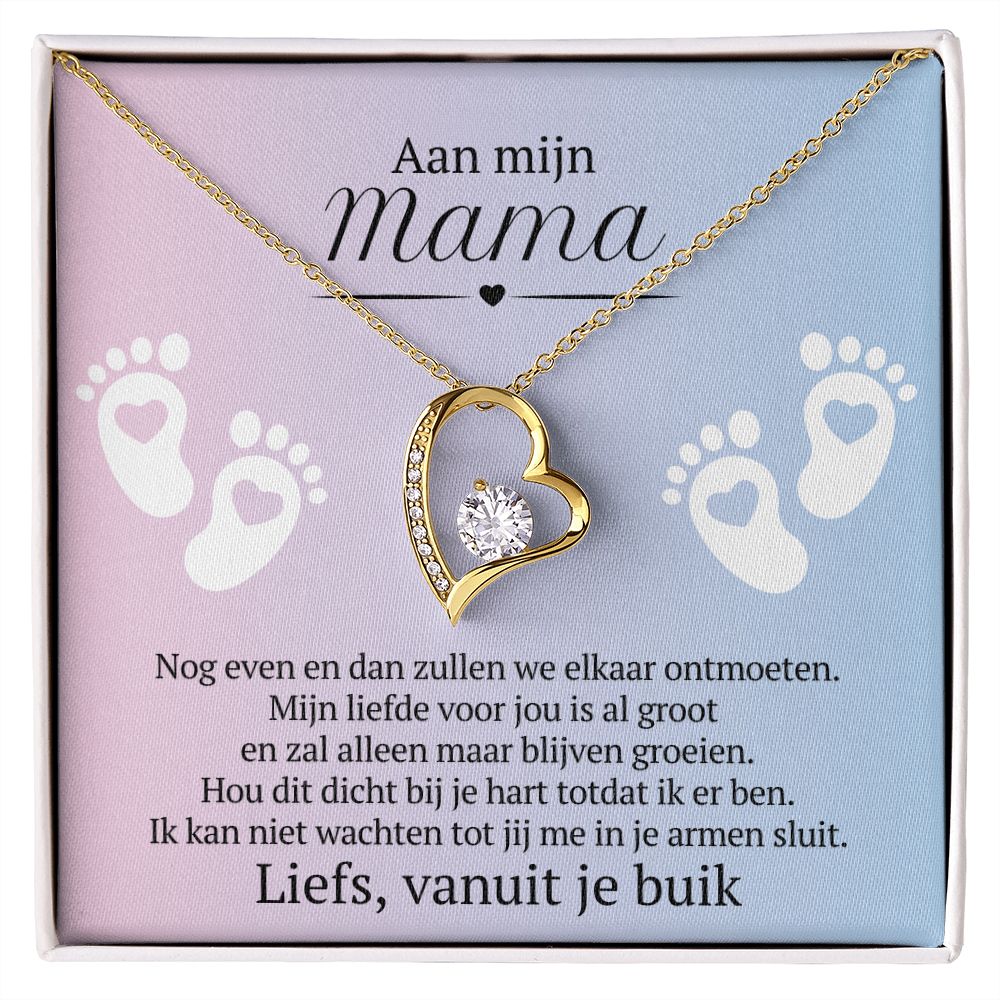 Mama to be - Vanuit de buik - Forever Love Ketting